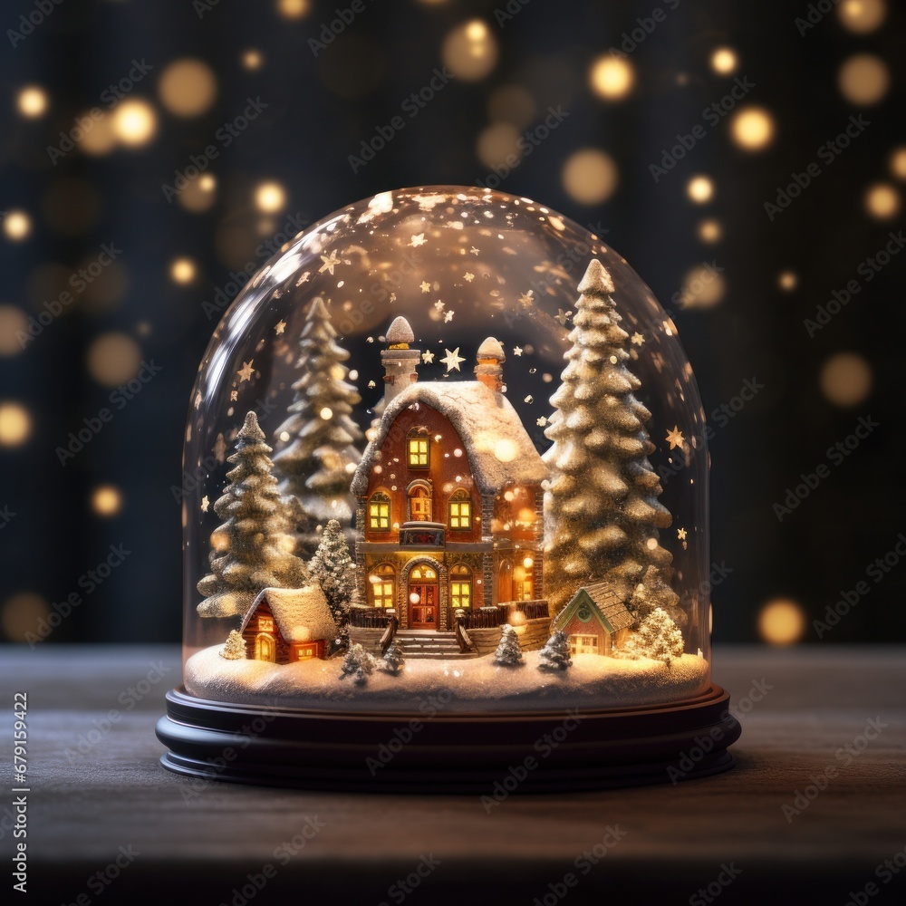 Magic Christmas snowglobe Magic Christmas snowglobe