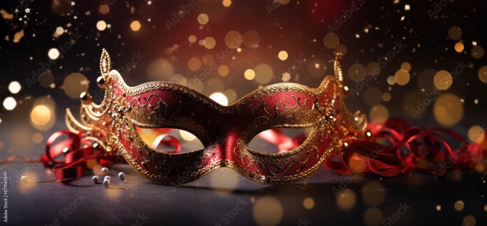 Carnival masks background