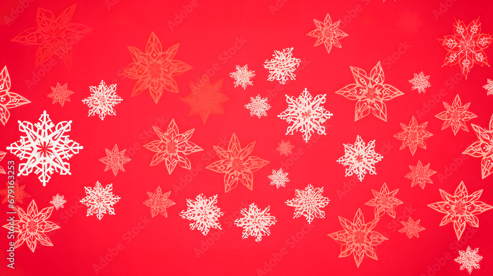 Snow background. Christmas snowy winter design. White falling snowflakes, abstract landscape. Cold weather effect. Magic nature fantasy snowfall texture decoration.