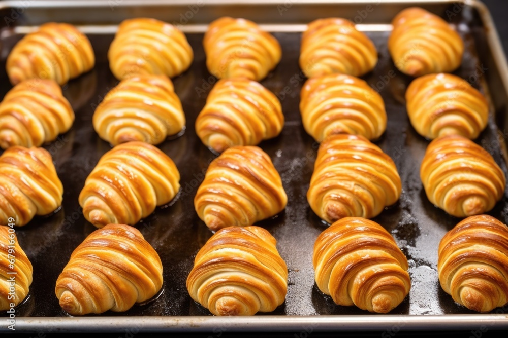 rows of unbaked challah loaves on a baking sheet rows of unbaked challah loaves on a baking sheet