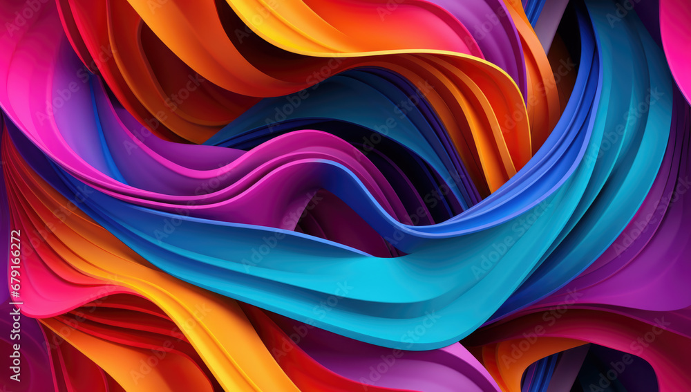 Multicolored lines background. Multicolored lines background.