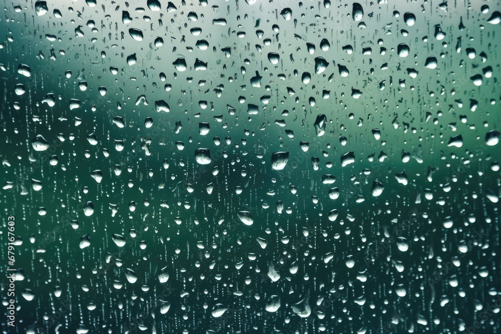raindrops on a transparent glass surface raindrops on a transparent glass surface