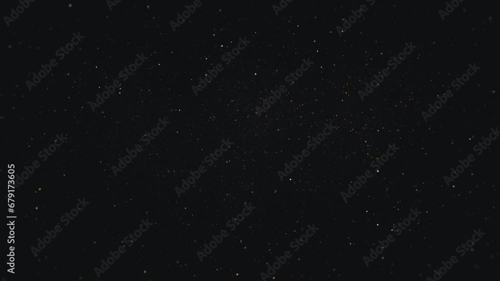 Floating Particles Backround Thin Particles Floating In Fluid Space Background/ 4k animation of an ...