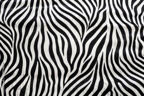 zebra skin pattern top view