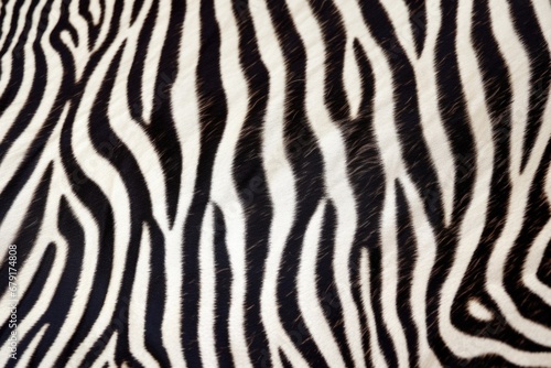 uneven zebra skin close-up