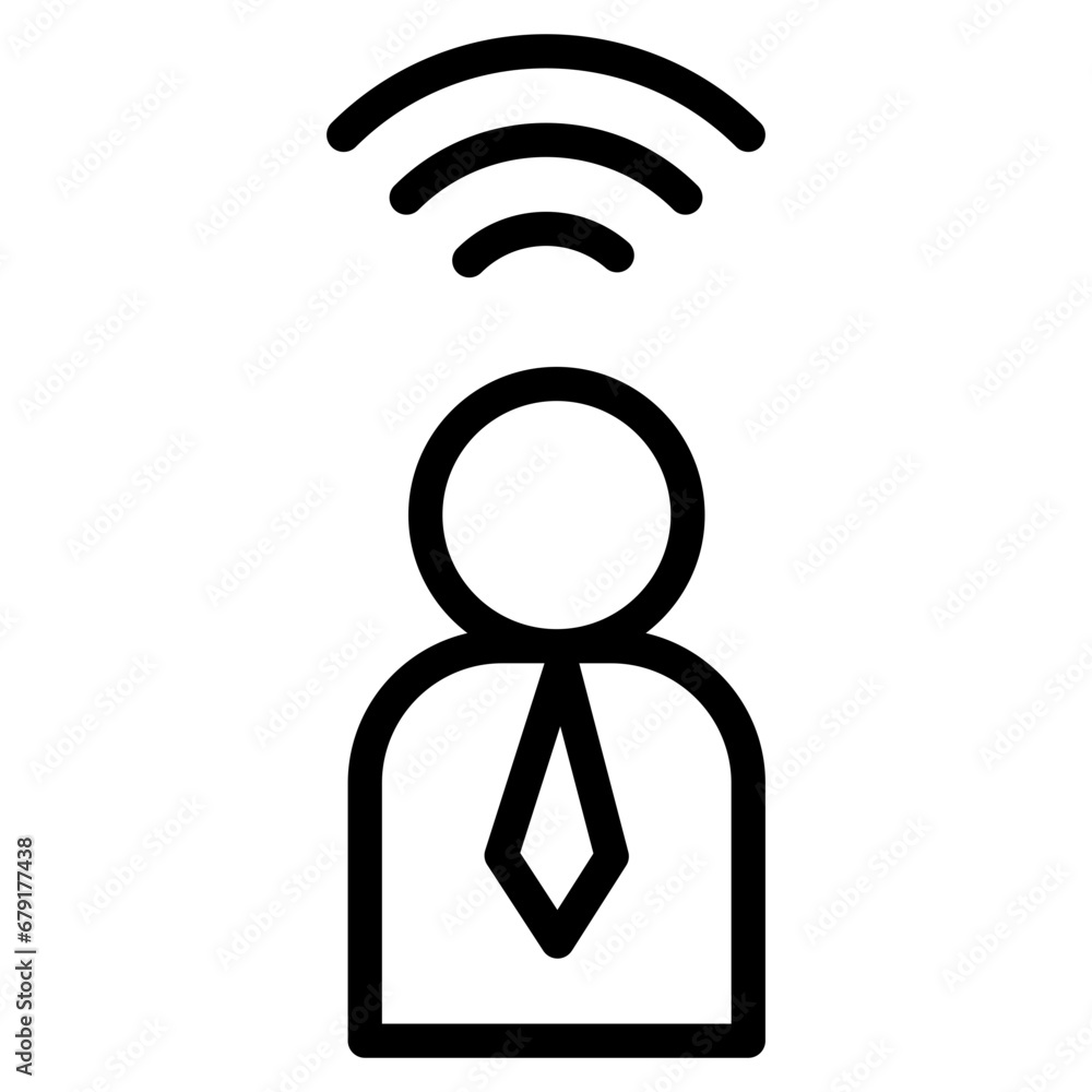 businessman line businessman line
