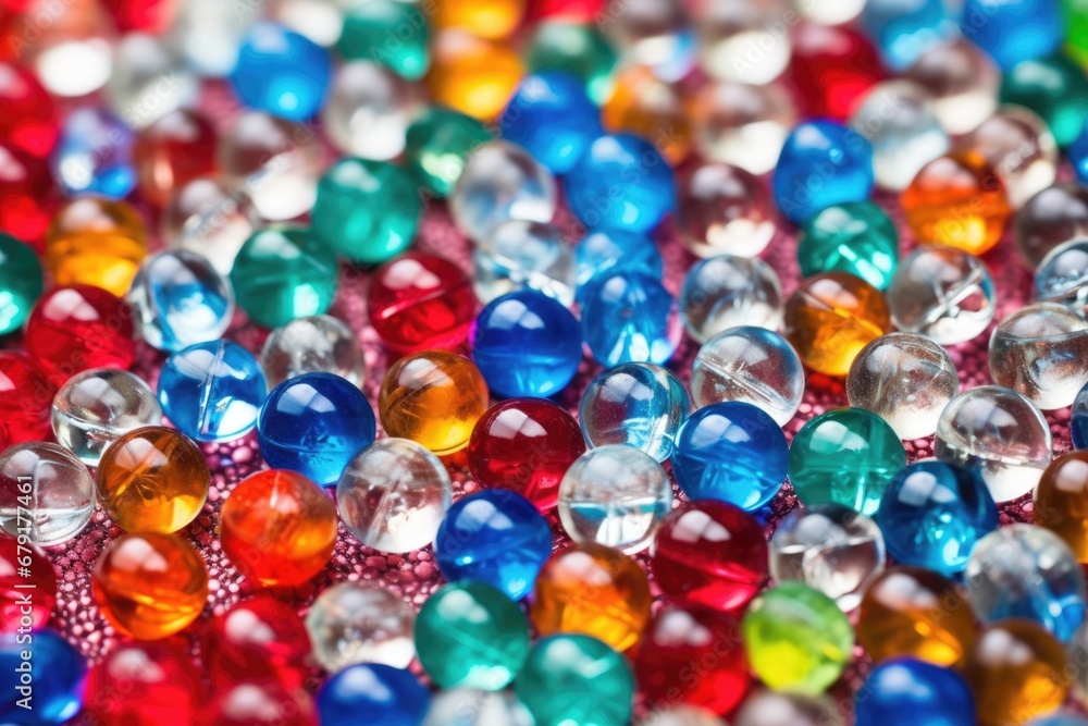 blurred bokeh texture of shiny glass marbles blurred bokeh texture of shiny glass marbles