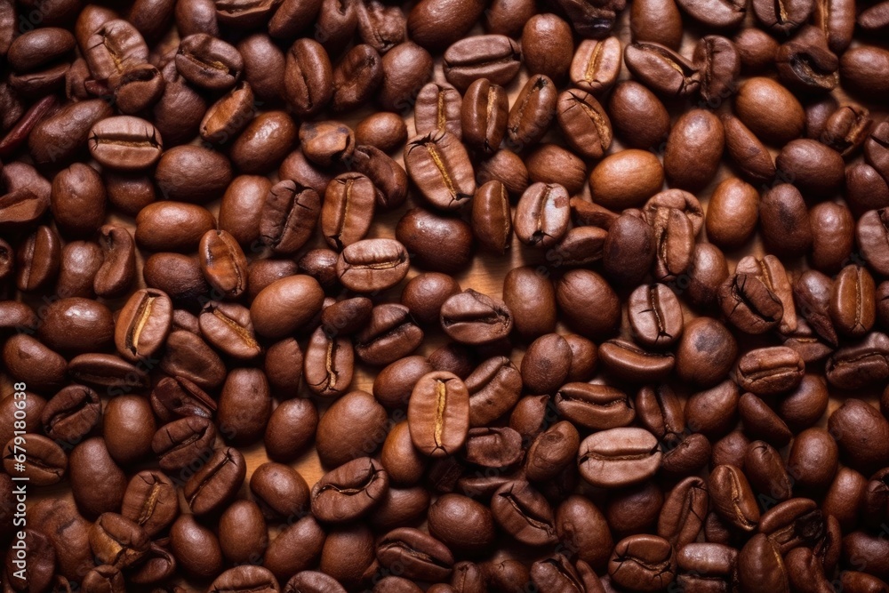 focus on oil sheen on dark roast beans focus on oil sheen on dark roast beans