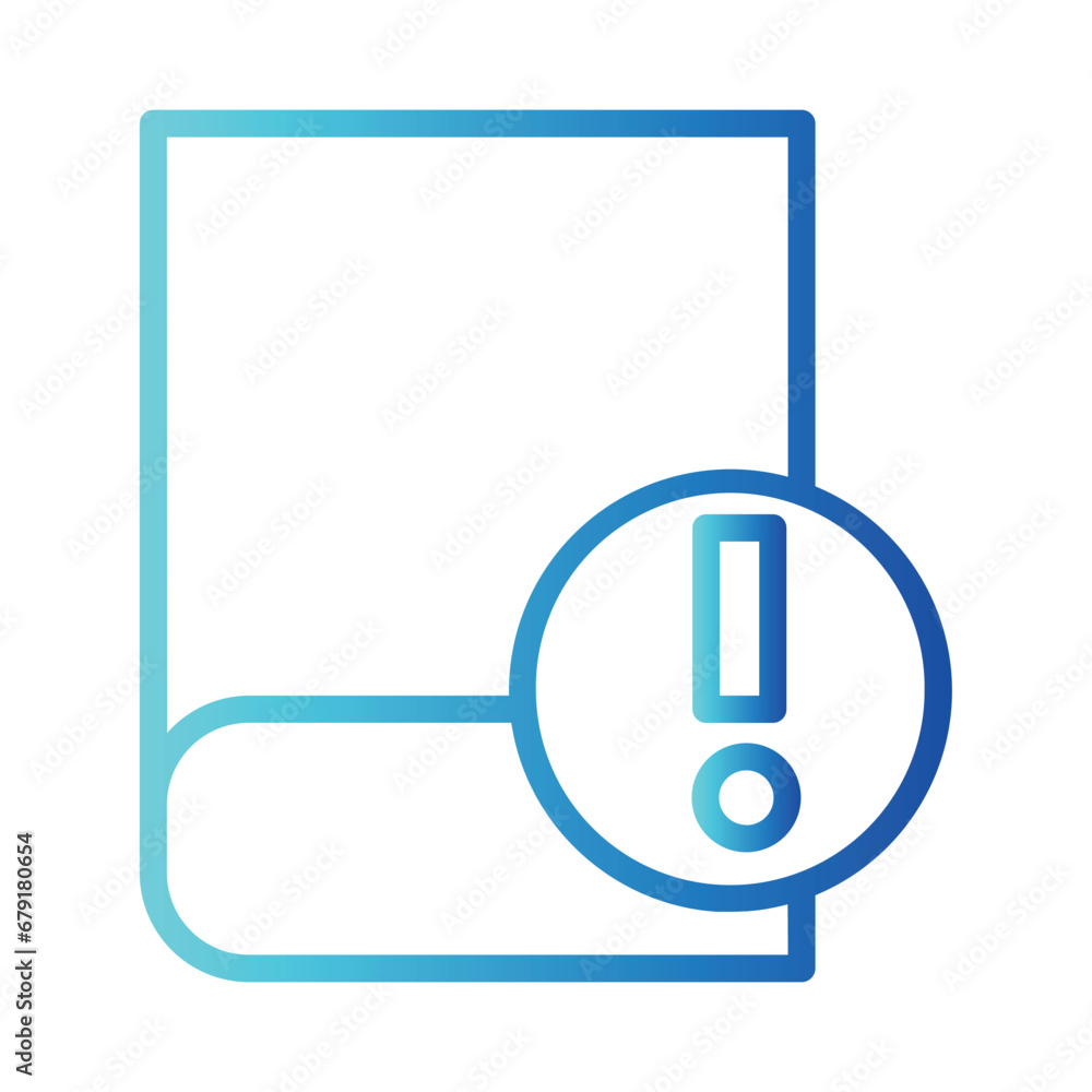 Essential App Object Gradient Outline Icon Essential App Object Gradient Outline Icon