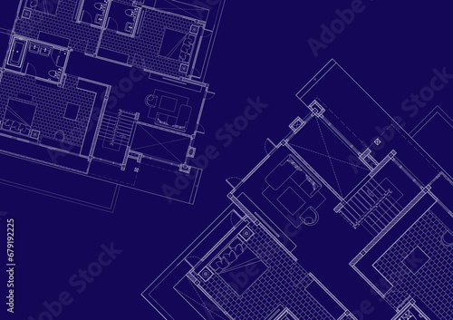 Write a blueprint architecture for building.