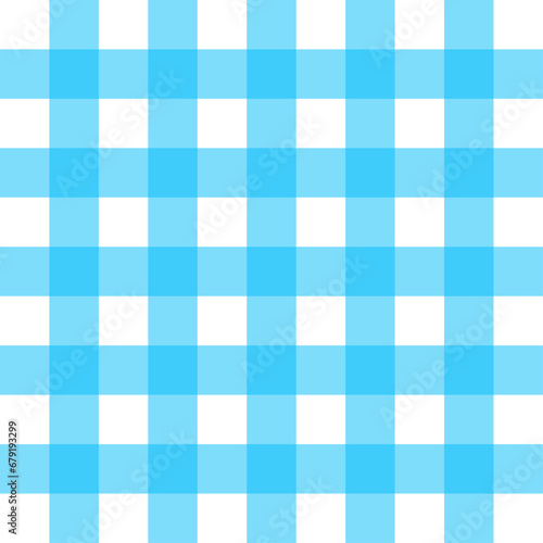 gingham blue pastel, seamless pattern, checkered plaid textile print