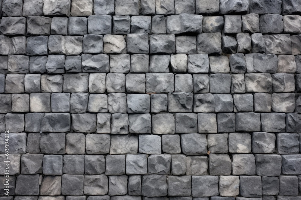 square grey stone wall up close square grey stone wall up close