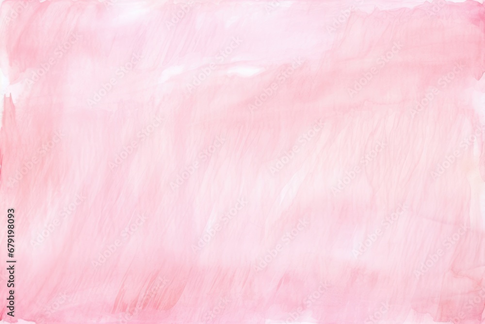 light brush strokes of soft pink watercolor on white