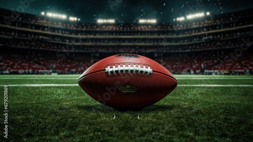 American Football Center of the ground, Football background