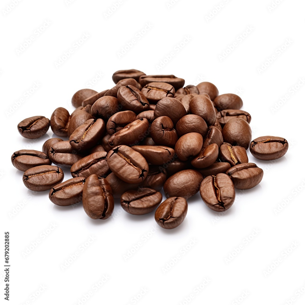 Coffee Beans isolated on white background Coffee Beans isolated on white background