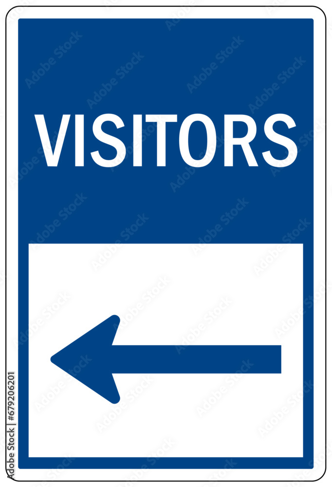 Visitor security sign Visitor security sign