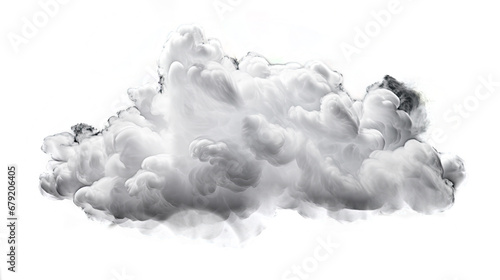 White Clouds on a Black Background isolated on white background, transparent PNG Cloud image