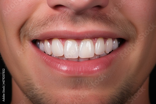 Picture of Strong and healthy teeth of a man