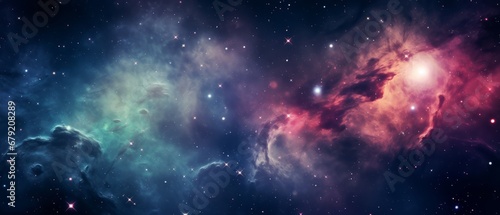 Galaxy background. Concept of space exploration