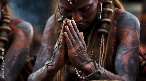 Indigenous Religious Ritual © cherezoff