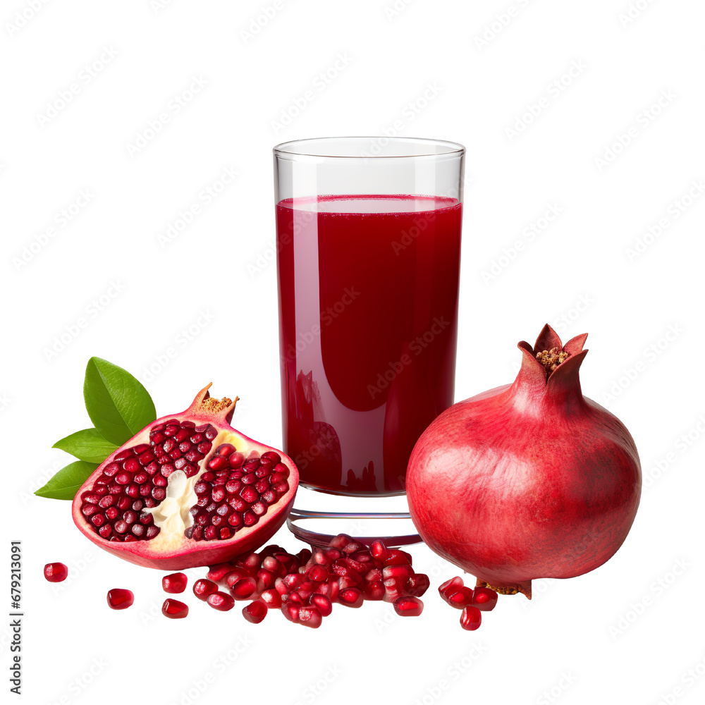 Pomegranate Juice on a white background isolated PNG Pomegranate Juice on a white background isolated PNG