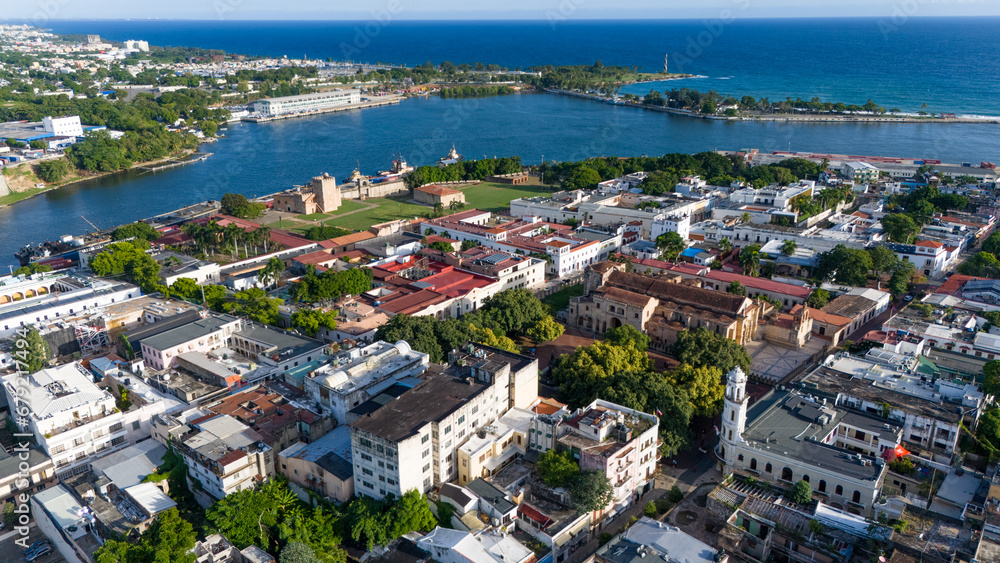 Rio Ozama, Zona Colonial, Santo Domingo, República Dominicana.