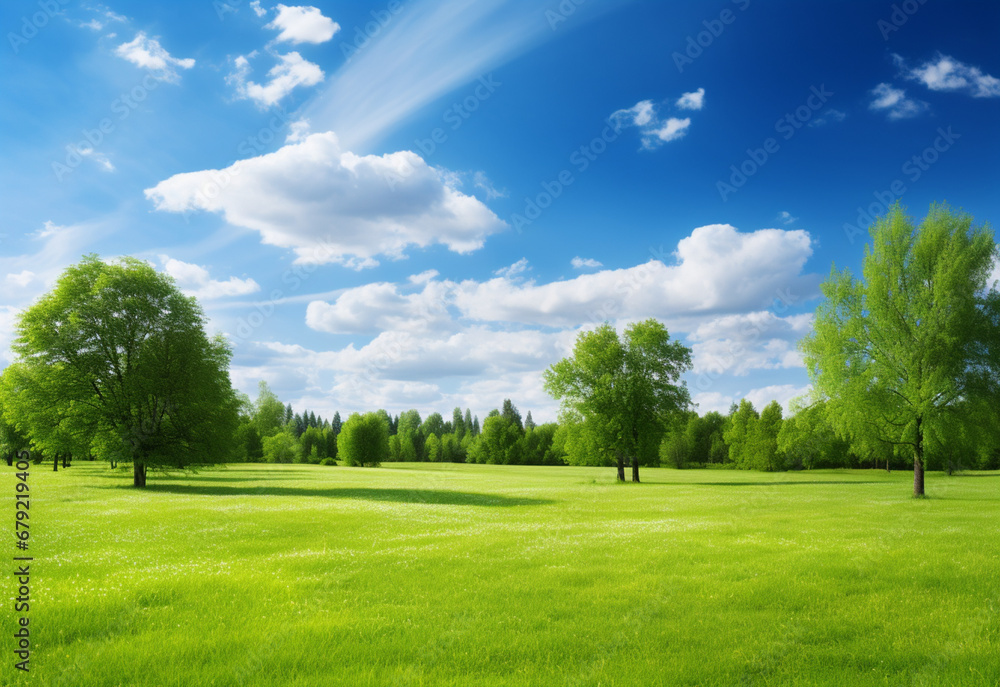 grass and sky generating by AI technology grass and sky generating by AI technology