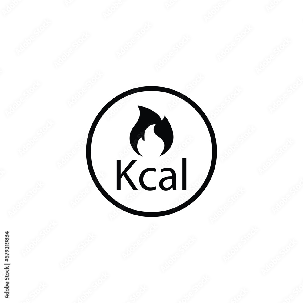 burn calorie icon vector diet sign kcal icon burn calorie icon vector diet sign kcal icon