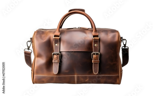 Lovely Stylish Messenger Bag Isolated on Transparent Background PNG.
