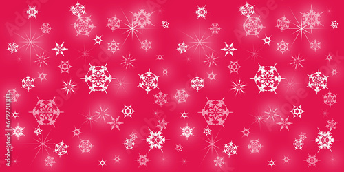 snowflakes viva magenta - to print