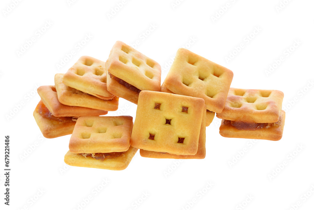 biscuit with pineapple jam transparent png