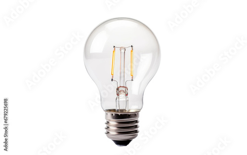 Useful Shiny Halogen Bulb Isolated on Transparent Background PNG.