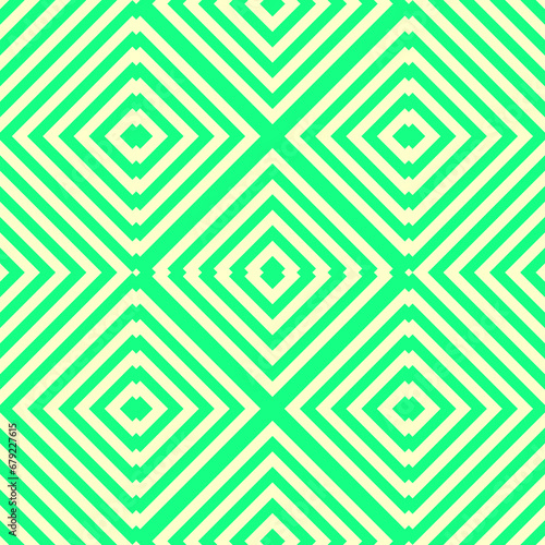 Rhombuses ornament. Seamless checks pattern. Diamonds backdrop. Tiles wallpaper. Ethnic motif. Geometric background. Digital paper. Geometrical textile print. Abstract web design. Vector artwork.