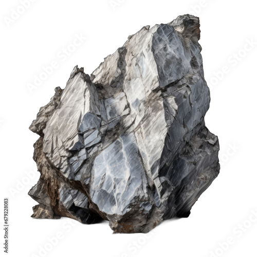 Galena rock isolated on transparent background