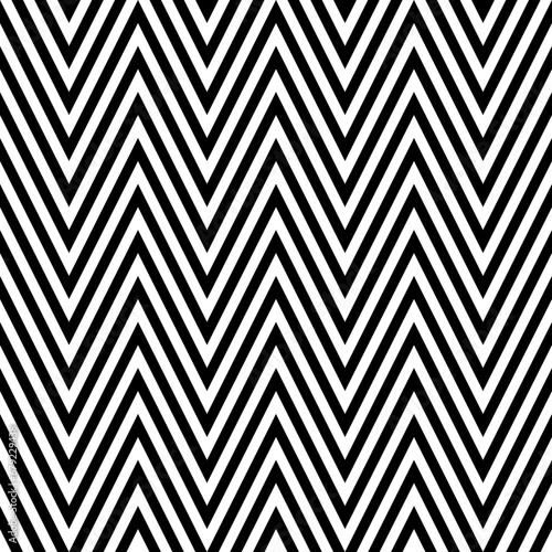 Zigzag lines. Jagged stripes. Seamless surface pattern design with sharp waves ornament. Repeated chevrons wallpaper. Digital paper for page fills, web designing, textile print. Vector illustration.