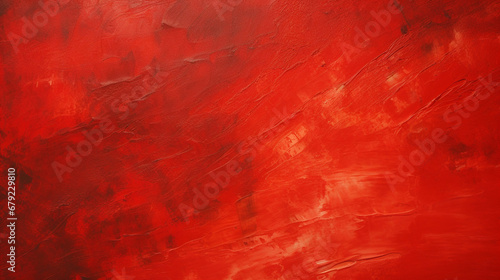 A background created from red oil paint photo