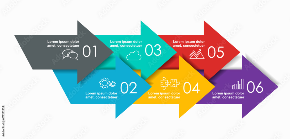 Infographic design template with place for your data. Vector illustration.