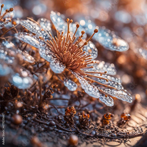 frost on a leaf