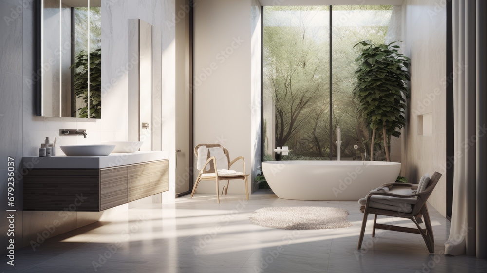Fototapeta premium Luxury bathroom