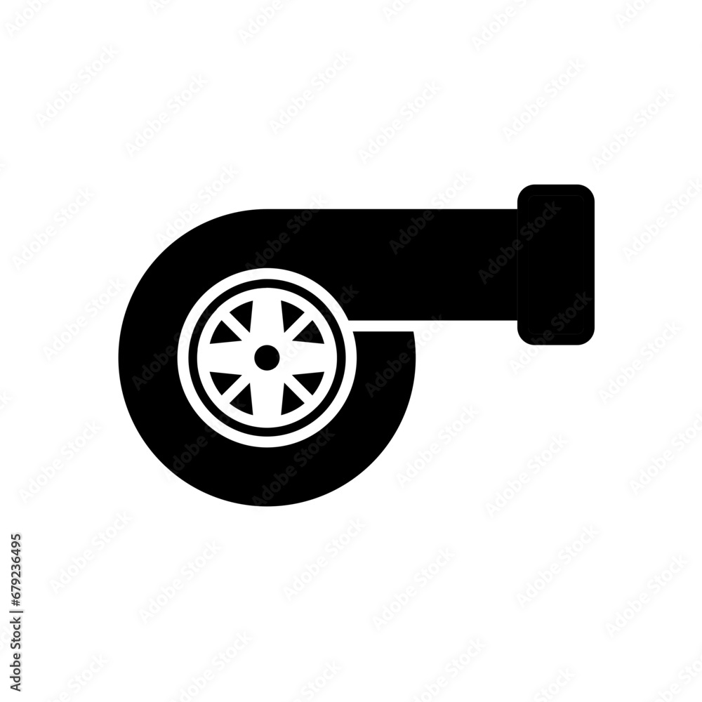 turbo glyph icon