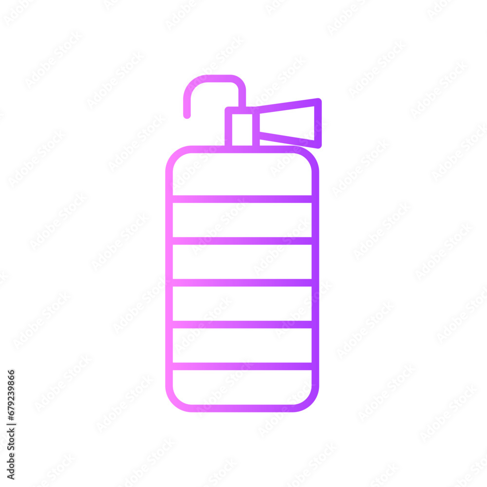 fire extinguisher gradient icon fire extinguisher gradient icon