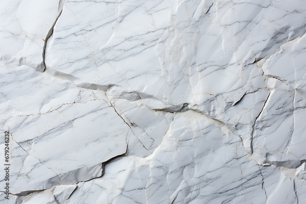 Texture of white stone wallpaper with cracks Texture of white stone wallpaper with cracks