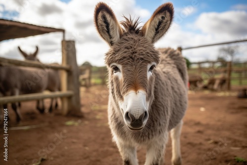 donkey in the farm © FantasyLine