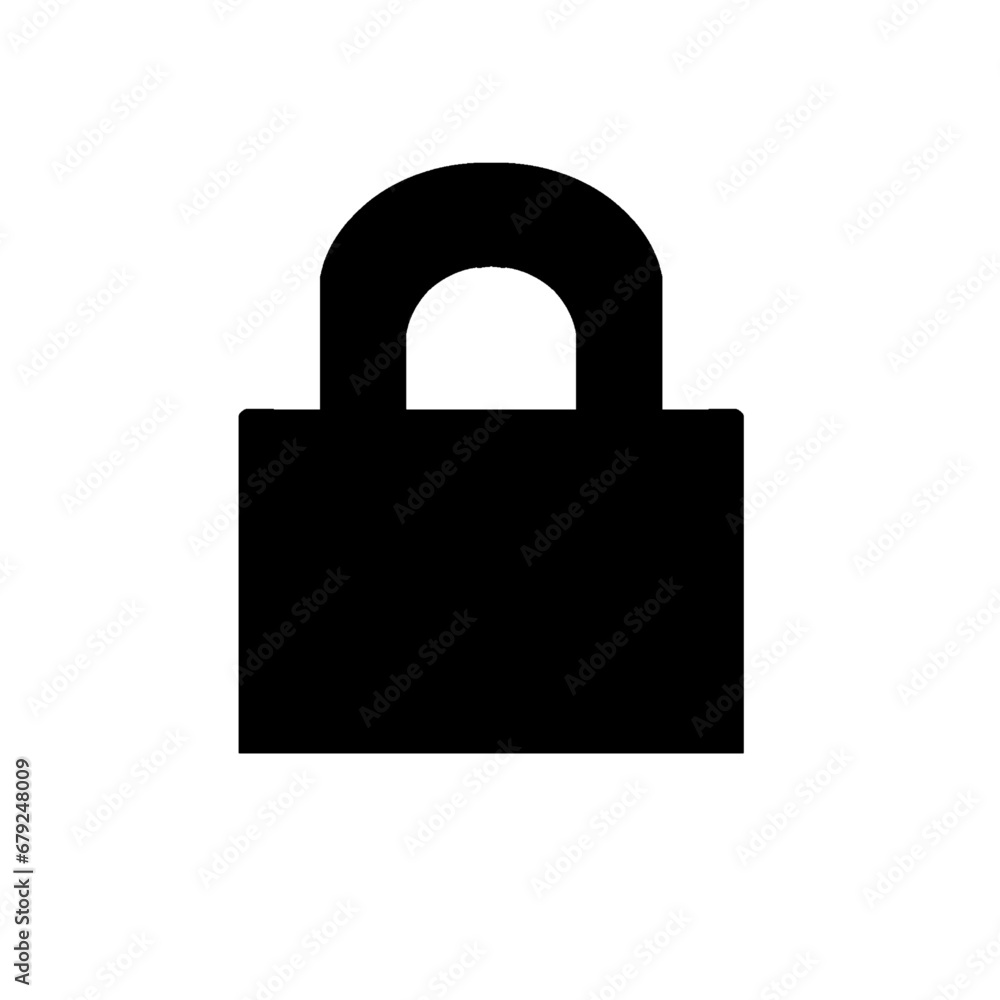 black padlock isolated on white transparent background safety security protect protection secure lock unlock privacy vector illustration black padlock isolated on white transparent background safety security protect protection secure lock unlock privacy vector illustration