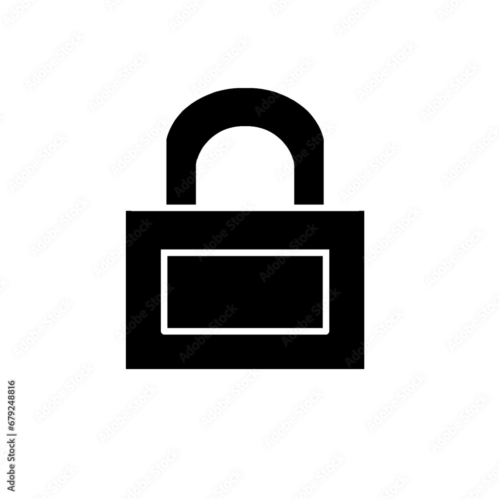 black padlock isolated on white transparent background safety security protect protection secure lock unlock privacy vector illustration black padlock isolated on white transparent background safety security protect protection secure lock unlock privacy vector illustration