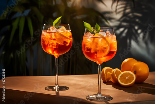 Refreshing Orange Delights: Perfect Drinks for the Beach, Bars, and Nightlife photo