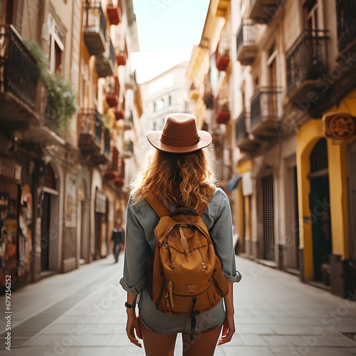 Exploring the Charming Streets of Old Town in Spain: A Traveling Girl's JourneyExploring the Charming Streets of Old Town in Spain: A Traveling Girl's Journey