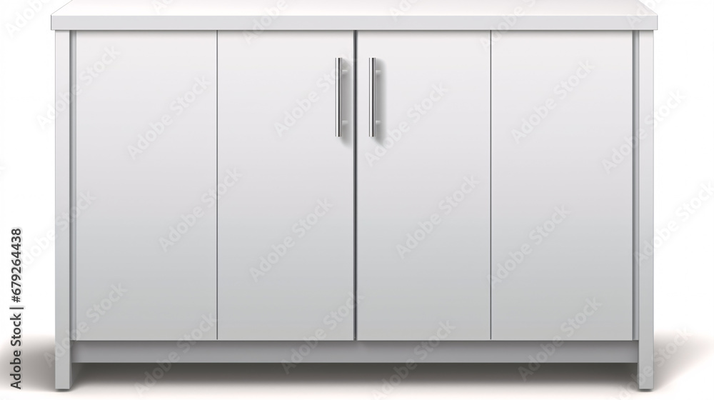 An isolated modern cupboard, a piece of office furniture, on a white backdrop. An isolated modern cupboard, a piece of office furniture, on a white backdrop.