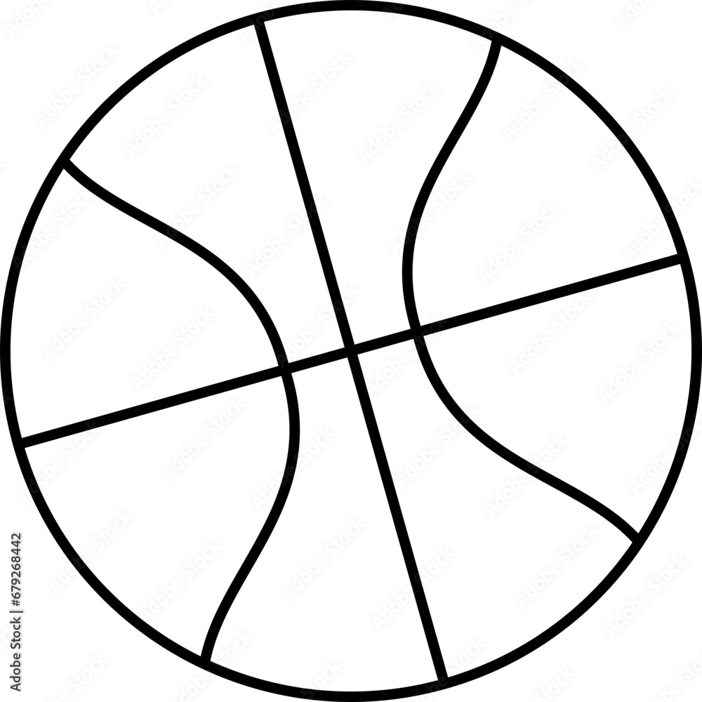 Sport Ball Line Icon