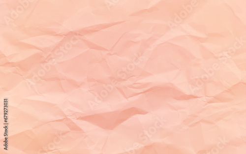 Brown creased paper background texture. Crumpled paper texture background